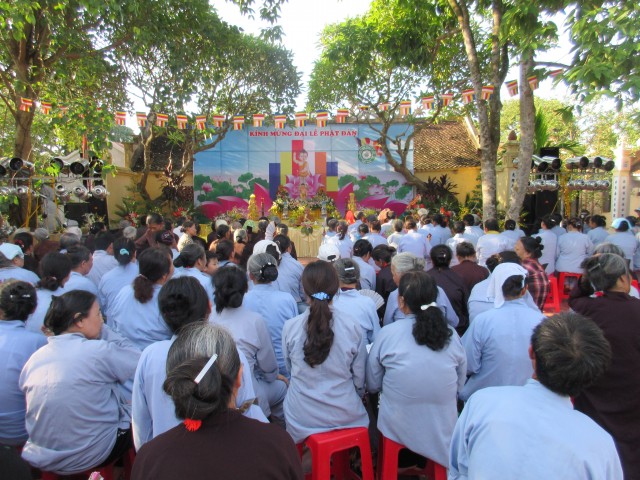Hà Nam: Phật đản về trên vùng thôn quê Lý Nhân