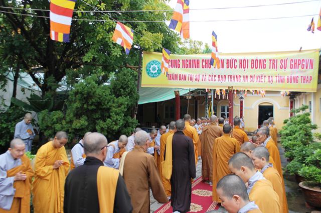 Đồng Tháp: HĐTS GHPGVN Thăm BTS và Các Đạo Tràng An Cư Tỉnh Đồng Tháp