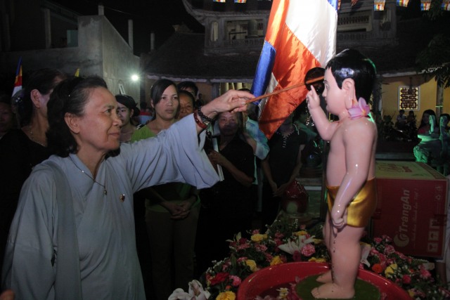 Hà Nam: Phật đản về trên vùng thôn quê Lý Nhân