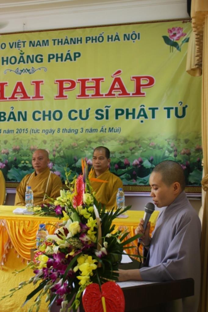 Hà Nội: Khai giảng lớp giáo lý Chùa Tăng Phúc