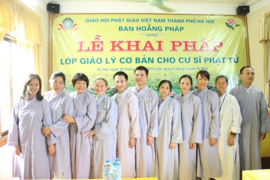 Hà Nội: Khai giảng lớp giáo lý Chùa Tăng Phúc