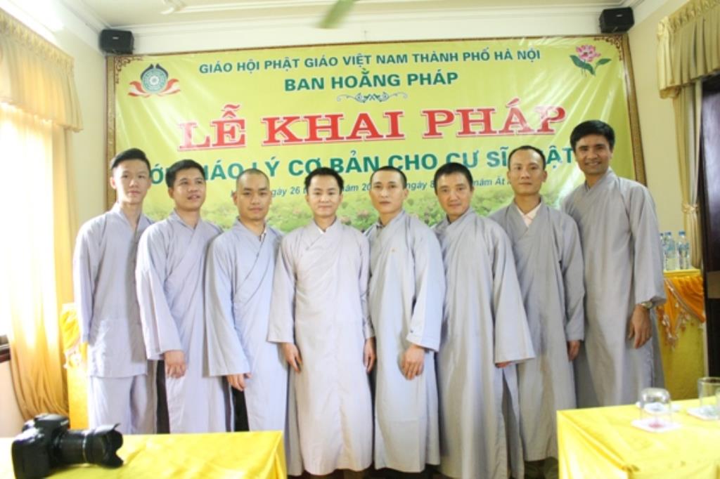 Hà Nội: Khai giảng lớp giáo lý Chùa Tăng Phúc