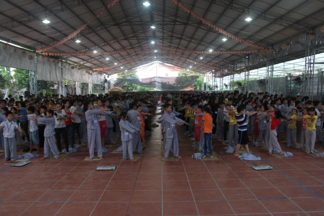 Thái Bình: Khóa tu “Nụ thương sen hồng” lần thứ ba tại chùa Từ Xuyên