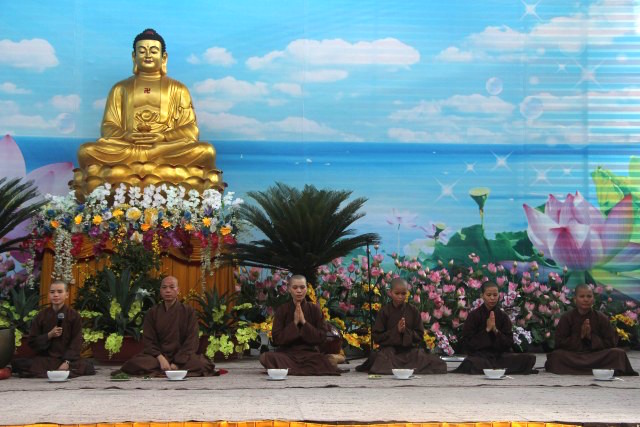 Thái Bình: Khóa tu “Nụ thương sen hồng” lần thứ ba tại chùa Từ Xuyên