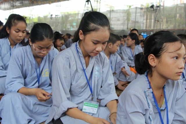 Thái Bình: Khóa tu “Nụ thương sen hồng” lần thứ ba tại chùa Từ Xuyên