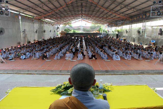 Thái Bình: Khóa tu “Nụ thương sen hồng” lần thứ ba tại chùa Từ Xuyên