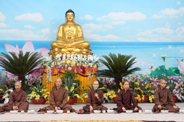 Thái Bình: Khóa tu “Nụ thương sen hồng” lần thứ ba tại chùa Từ Xuyên