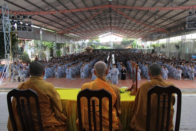 Thái Bình: Khóa tu “Nụ thương sen hồng” lần thứ ba tại chùa Từ Xuyên