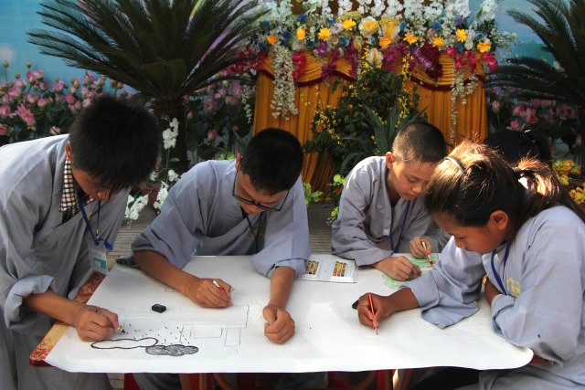 Thái Bình: Khóa tu “Nụ thương sen hồng” lần thứ ba tại chùa Từ Xuyên
