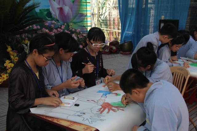 Thái Bình: Khóa tu “Nụ thương sen hồng” lần thứ ba tại chùa Từ Xuyên