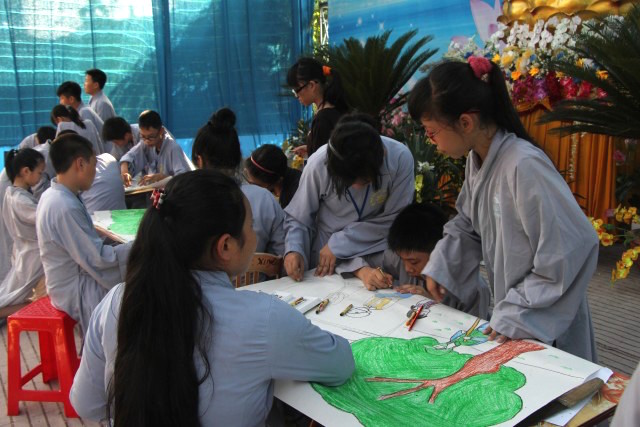 Thái Bình: Khóa tu “Nụ thương sen hồng” lần thứ ba tại chùa Từ Xuyên