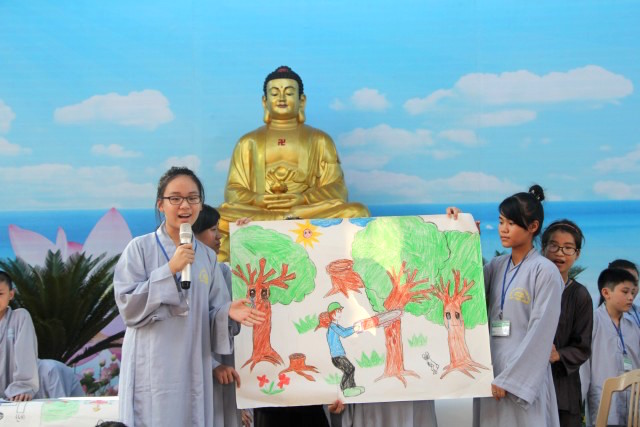 Thái Bình: Khóa tu “Nụ thương sen hồng” lần thứ ba tại chùa Từ Xuyên