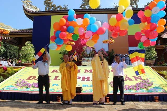 ĐakLak: Chùa Liên Trì Long Trọng Tổ Chức Đại Lễ