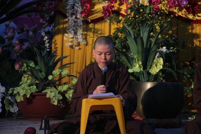 Thái Bình: Khóa tu sen hồng chùa Từ Xuyên (ngày thứ ba)