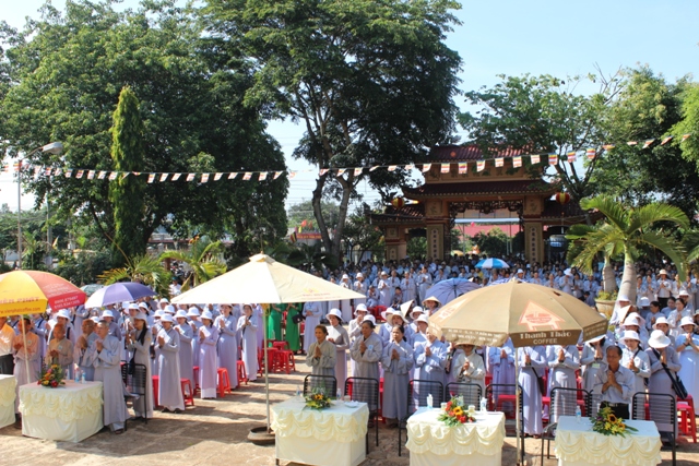 ĐakLak: Chùa Liên Trì Long Trọng Tổ Chức Đại Lễ