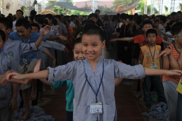 Thái Bình: Khóa tu sen hồng chùa Từ Xuyên (ngày thứ ba)
