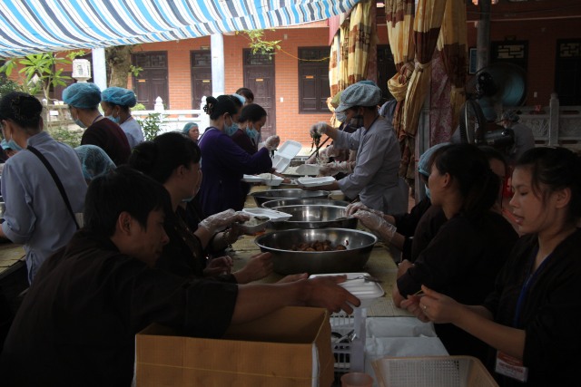 Thái Bình: Khóa tu sen hồng chùa Từ Xuyên (ngày thứ ba)