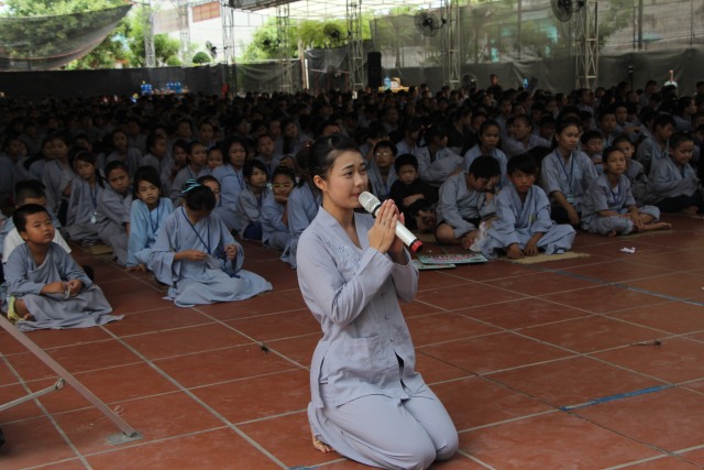 Thái Bình: Khóa tu sen hồng chùa Từ Xuyên (ngày thứ ba)