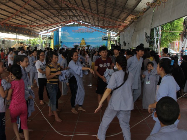 Thái Bình: Khóa tu sen hồng chùa Từ Xuyên (ngày thứ ba)