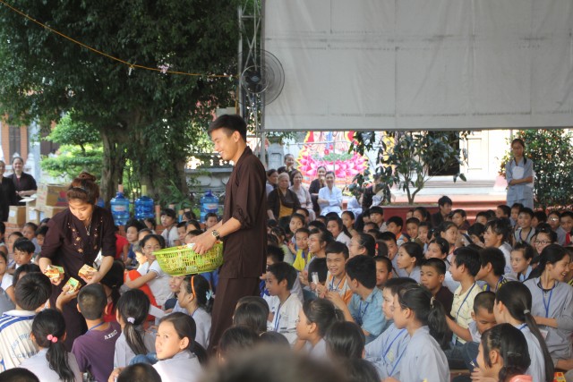 Thái Bình: Khóa tu sen hồng chùa Từ Xuyên (ngày thứ ba)