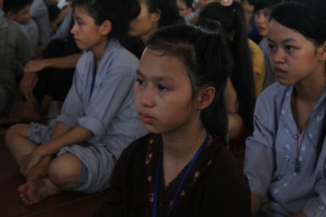 Thái Bình: Khóa tu sen hồng chùa Từ Xuyên (ngày thứ ba)