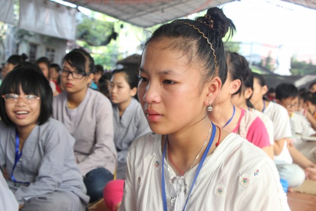 Thái Bình: Khóa tu sen hồng chùa Từ Xuyên (ngày thứ ba)