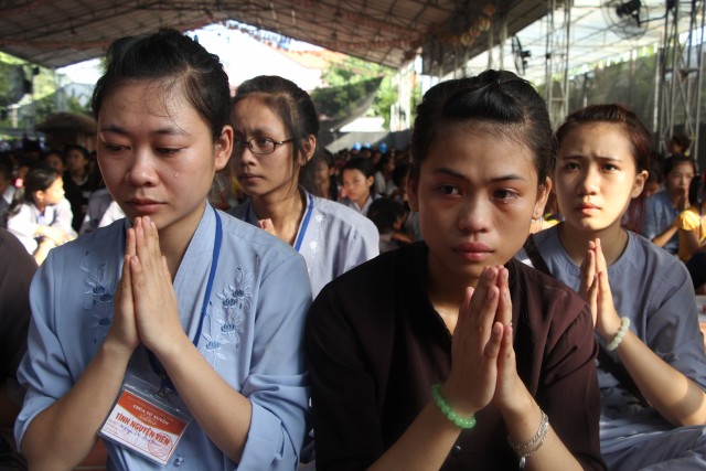 Thái Bình: Khóa tu sen hồng chùa Từ Xuyên (ngày thứ ba)