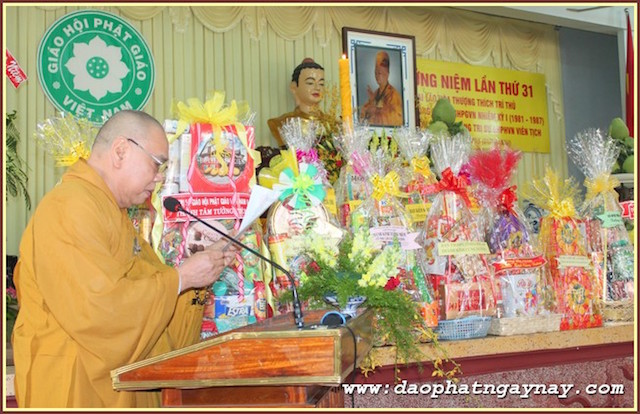 TP.HCM: Lễ Tưởng niệm lần thứ 31 cố Đại lão HT. Thích Trí Thủ