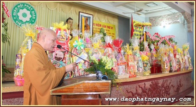 TP.HCM: Lễ Tưởng niệm lần thứ 31 cố Đại lão HT. Thích Trí Thủ
