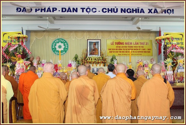 TP.HCM: Lễ Tưởng niệm lần thứ 31 cố Đại lão HT. Thích Trí Thủ