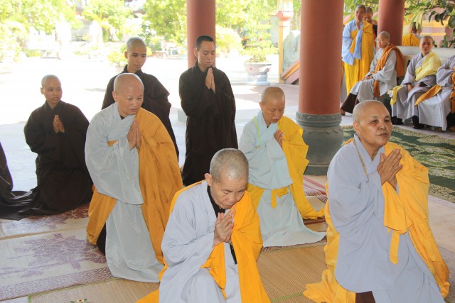 Thái Bình: Trường hạ Thánh Long tổ chức khai khóa an cư kiết hạ - PL.2559 – DL.2015
