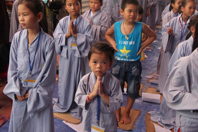 Thái Bình: Chùa Hoằng Văn lần đầu tiên tổ chức khóa tu mùa hè