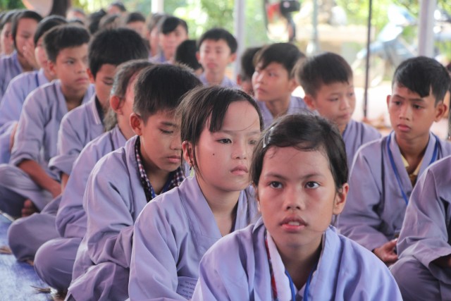 Thái Bình: Chùa Hoằng Văn lần đầu tiên tổ chức khóa tu mùa hè