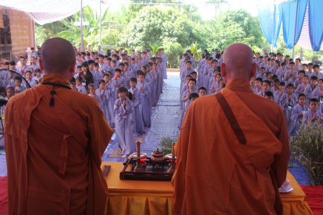 Thái Bình: Chùa Hoằng Văn lần đầu tiên tổ chức khóa tu mùa hè