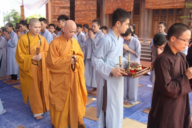 Thái Bình: Chùa Hoằng Văn lần đầu tiên tổ chức khóa tu mùa hè