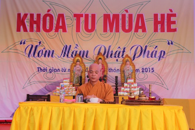Thái Bình: Chùa Hoằng Văn lần đầu tiên tổ chức khóa tu mùa hè