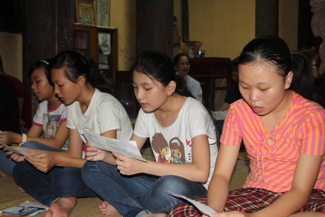 Thái Bình: Nhà chùa mở lớp học Phật pháp và lớp học võ cho các em nhỏ