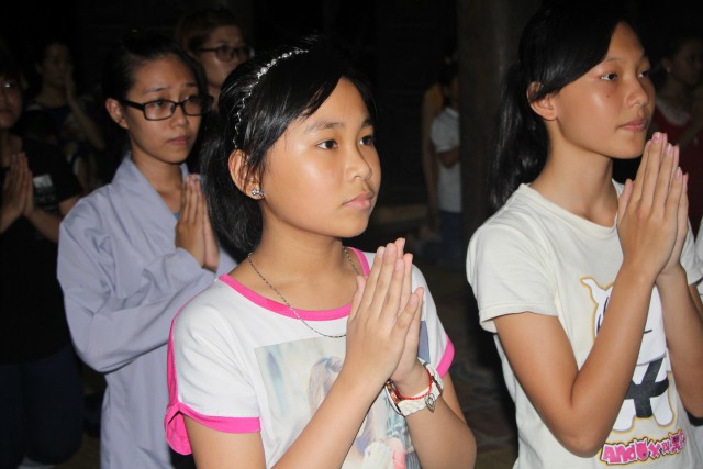 Thái Bình: Nhà chùa mở lớp học Phật pháp và lớp học võ cho các em nhỏ