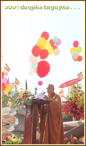 BÌNH DƯƠNG:   Phật Giáo Bình Dương Long Trọng Chào Mừng Đại Lễ PD.2559