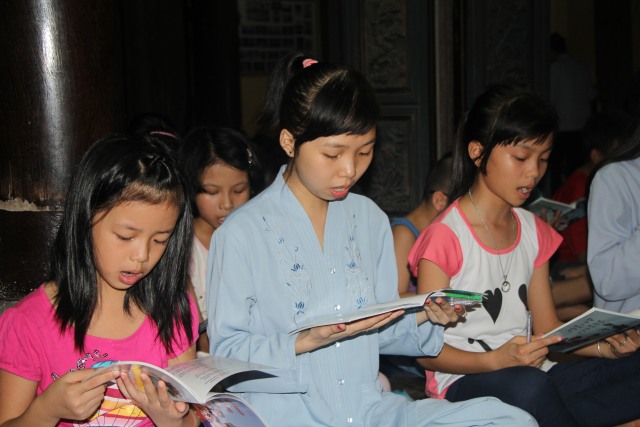 Thái Bình: Nhà chùa mở lớp học Phật pháp và lớp học võ cho các em nhỏ