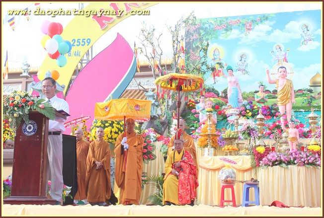 BÌNH DƯƠNG:   Phật Giáo Bình Dương Long Trọng Chào Mừng Đại Lễ PD.2559