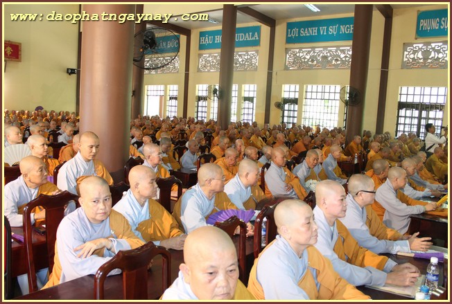 Bình Dương:  lễ khai hạ tịnh nghiệp đạo tràng  An Cư Kiết Hạ PL.2559