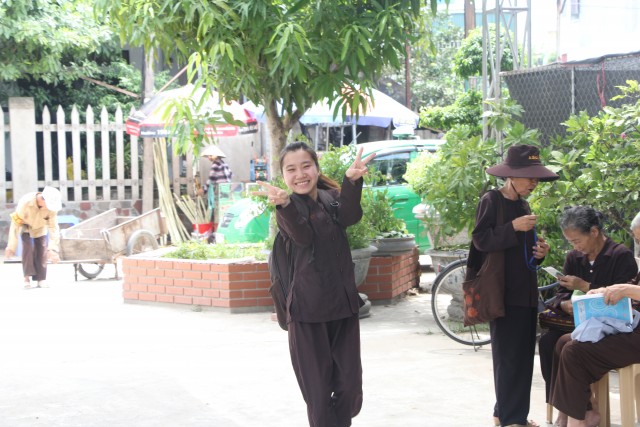 Thái Bình: Chùm ảnh ngày đầu khóa tu mùa hè chùa Từ Xuyên