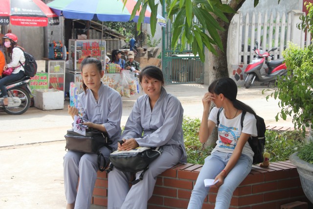 Thái Bình: Chùm ảnh ngày đầu khóa tu mùa hè chùa Từ Xuyên