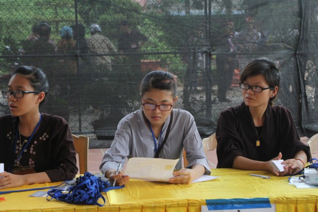 Thái Bình: Chùm ảnh ngày đầu khóa tu mùa hè chùa Từ Xuyên