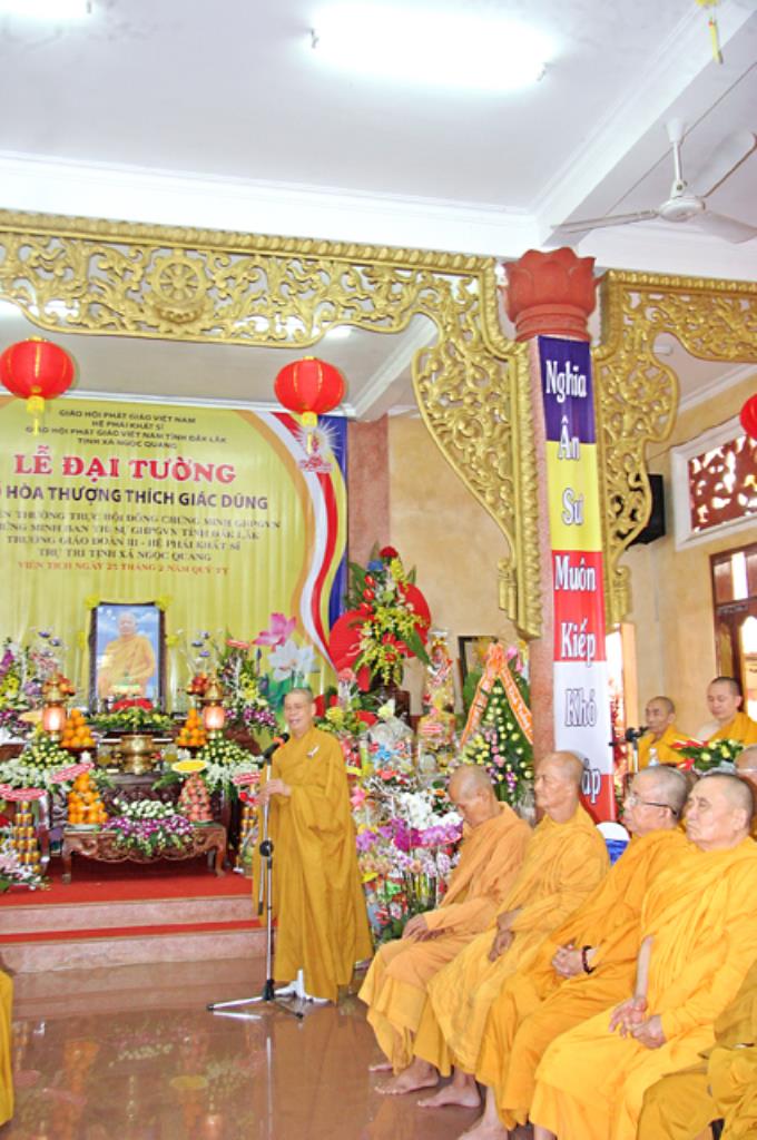 Đăklắc: Lễ Đại Tường cố HT: Giác-Dũng