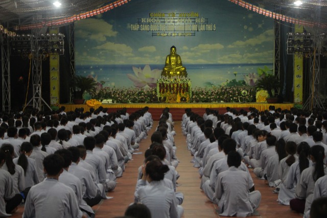 Thái Bình: Khai mạc khóa tu mùa hè tại chùa Từ Xuyên