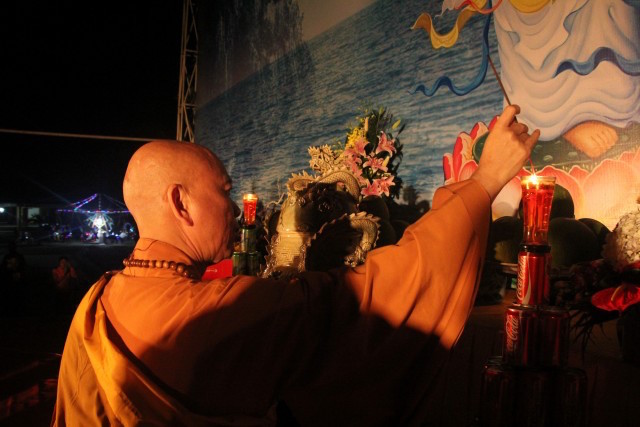 Thái Bình:  Lễ hội hoa đăng vía Quan Thế Âm Bồ tát tại chùa Đại Bi