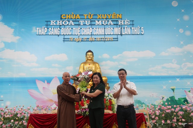 Thái Bình: Khai mạc khóa tu mùa hè tại chùa Từ Xuyên