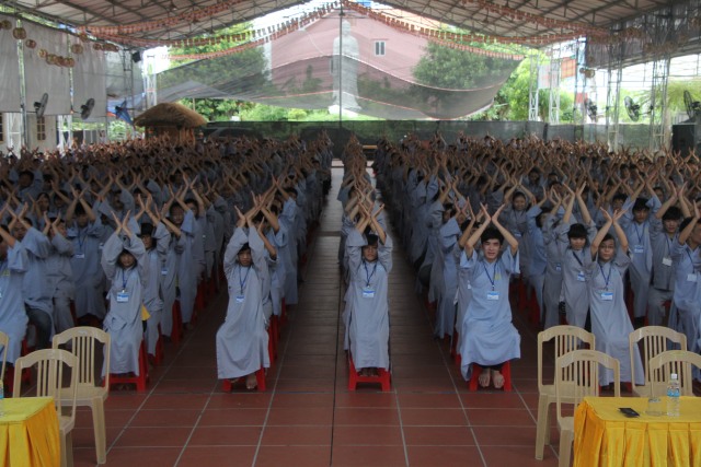 Thái Bình: Khai mạc khóa tu mùa hè tại chùa Từ Xuyên
